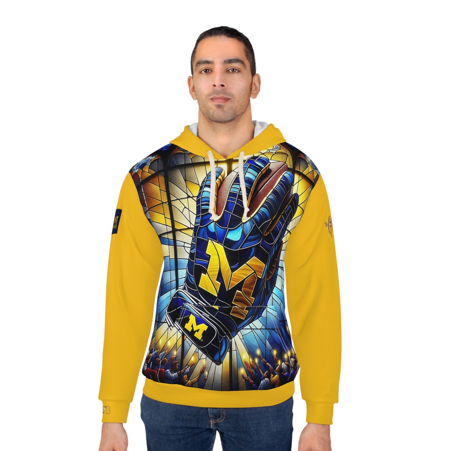 BYB Sports - Michigan Glass Glove Hoodie #1 (AOP)