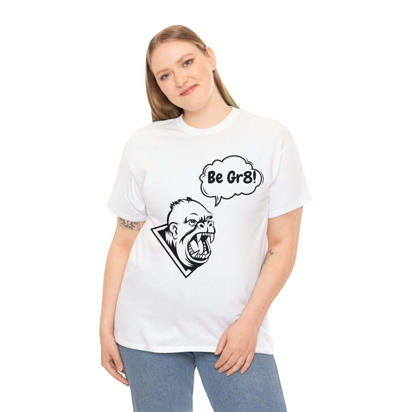 Be Gr8! - White Tee