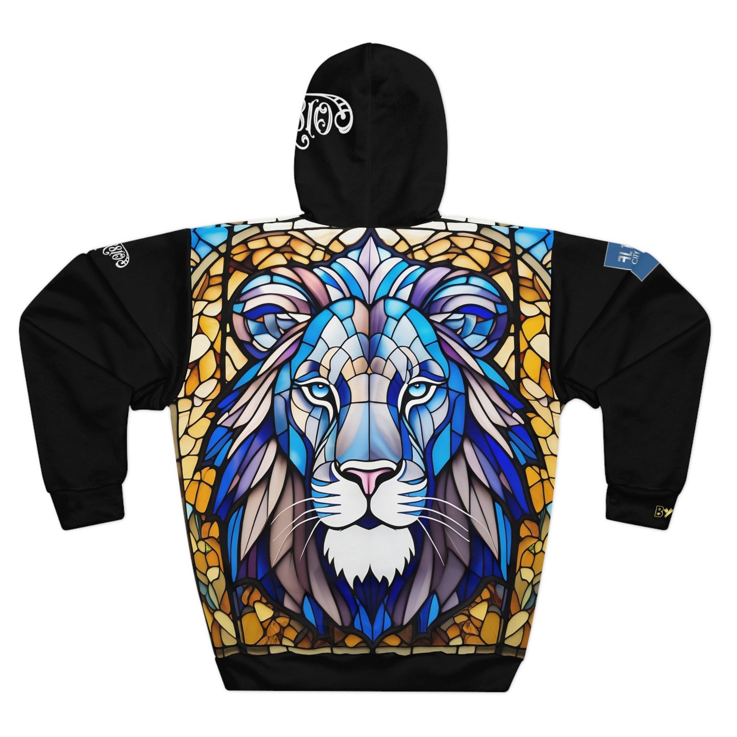 BYB Sports - Lions Stain Glass Hoodie #2 (AOP)