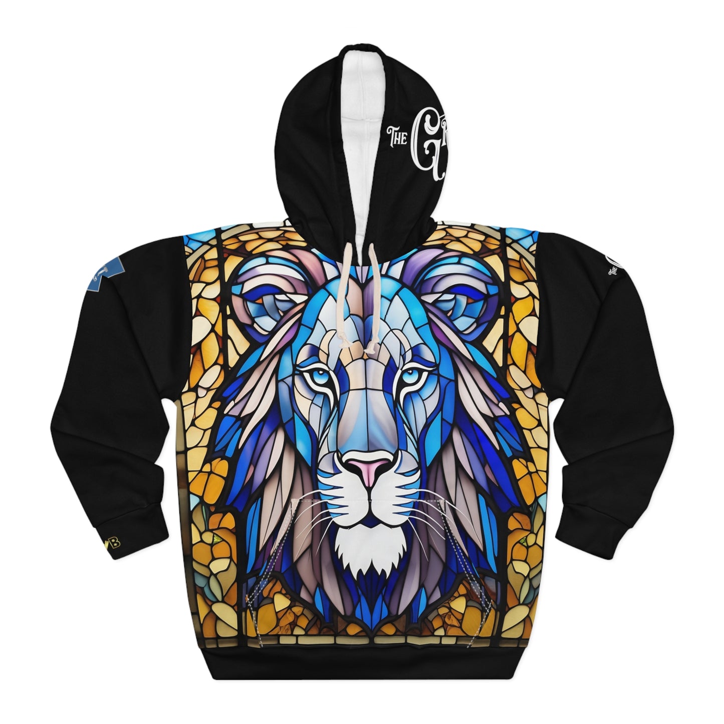 BYB Sports - Lions Stain Glass Hoodie #2 (AOP)