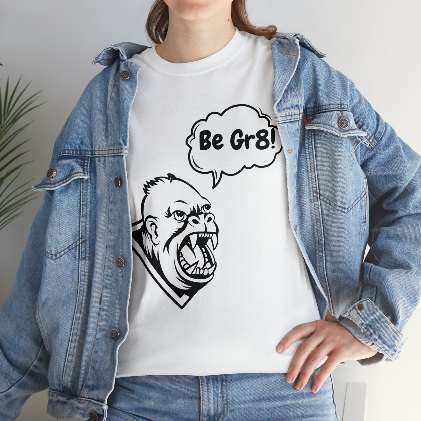 Be Gr8! - White Tee