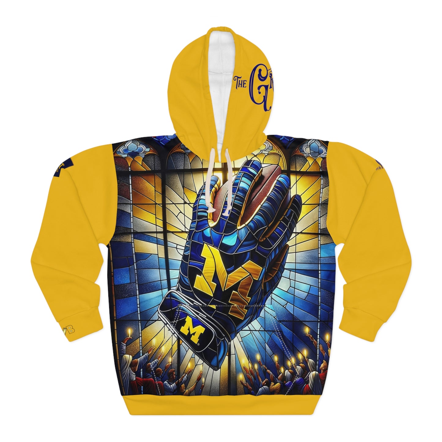 BYB Sports - Michigan Glass Glove Hoodie #1 (AOP)